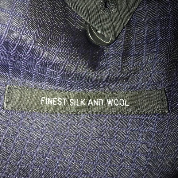 Strellson 'Ryan-Mercer' Dark 'Silvery' light blue / grey Suit (jacket & pants) - Picture 6 of 6